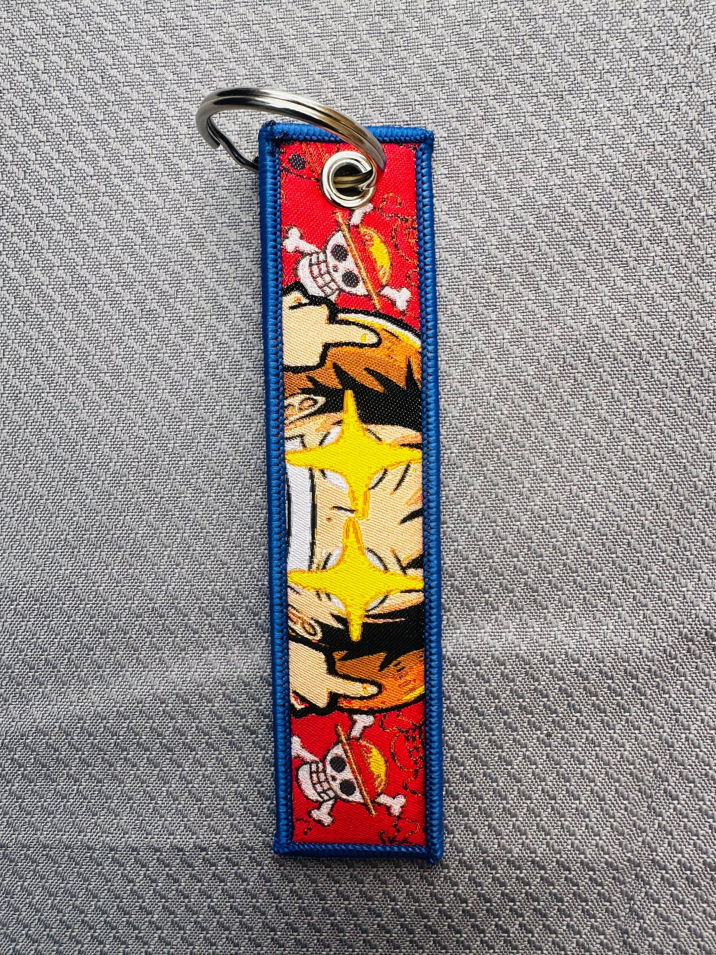 Straw Hat Pirate-Inspired Keychain