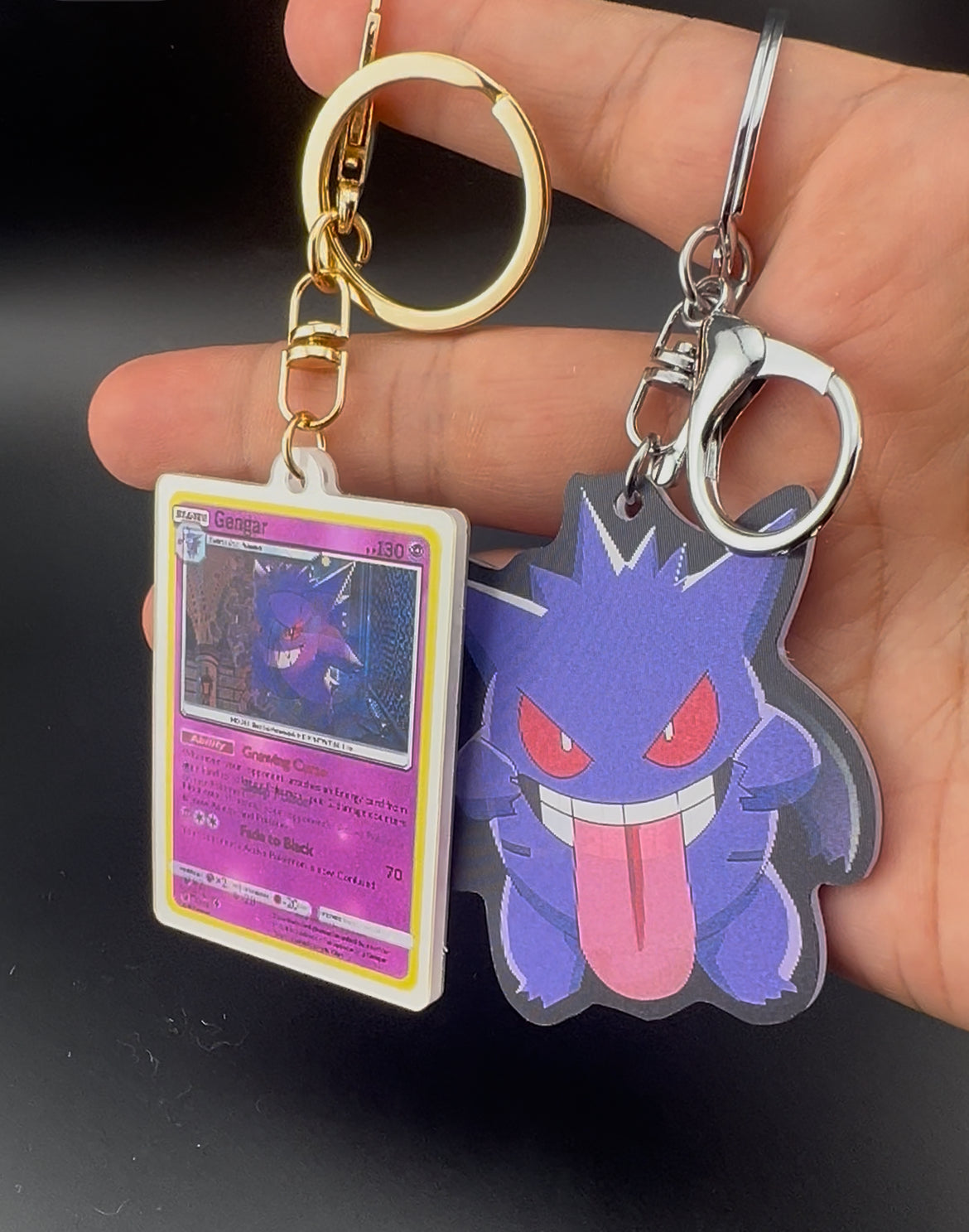 Pokemon Motion Keychains