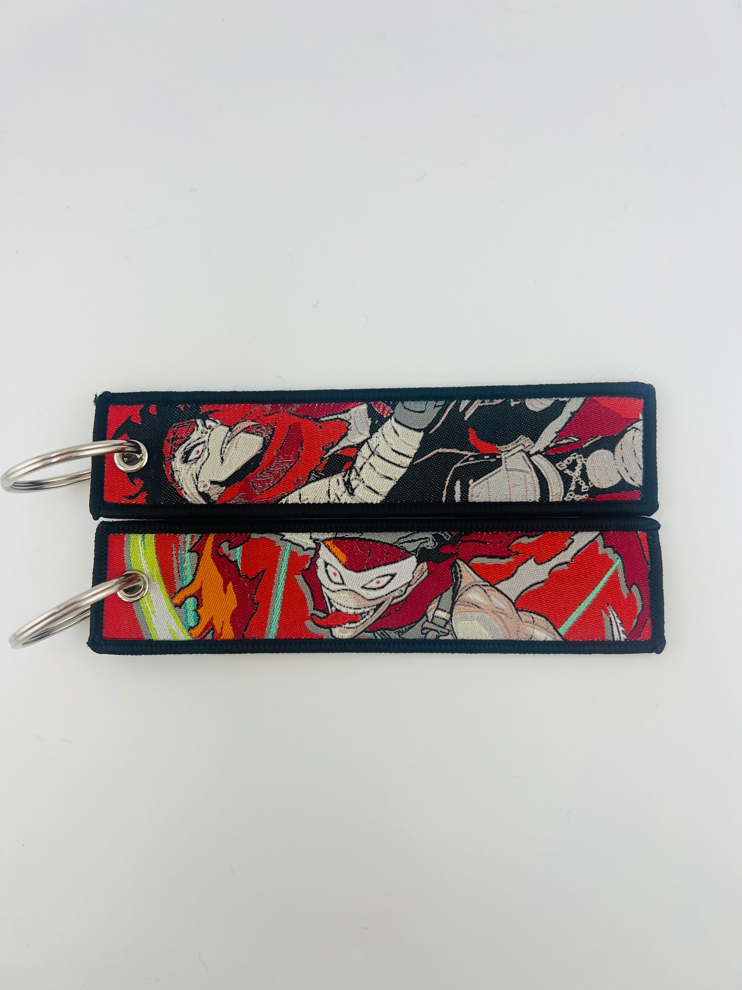 My Hero Embroidery Keychain