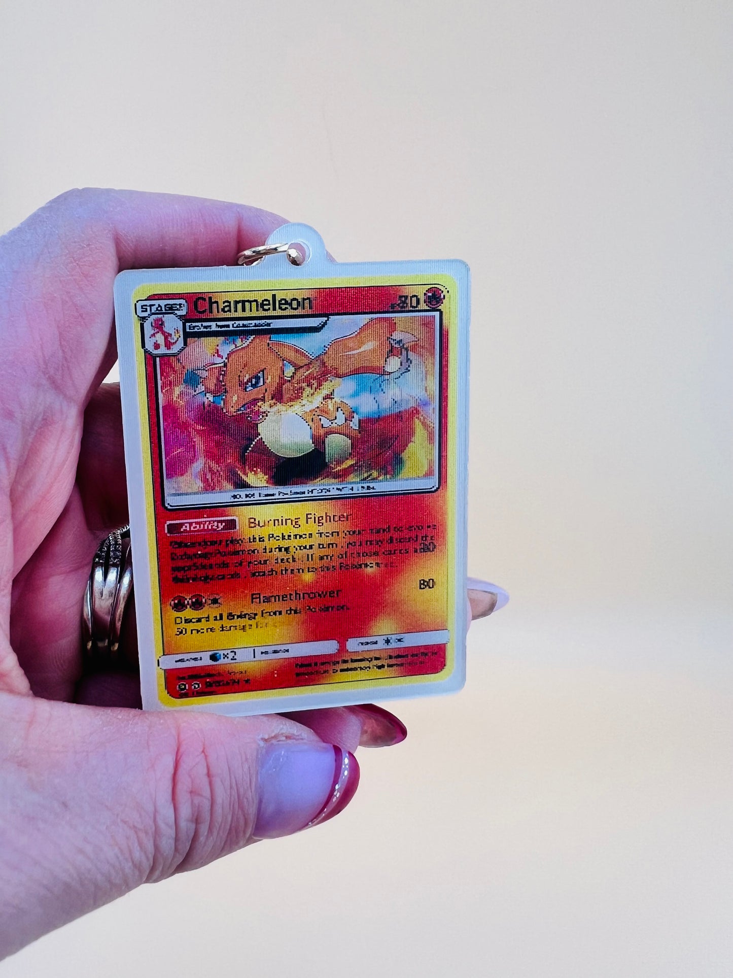 Pokemon Motion Keychains