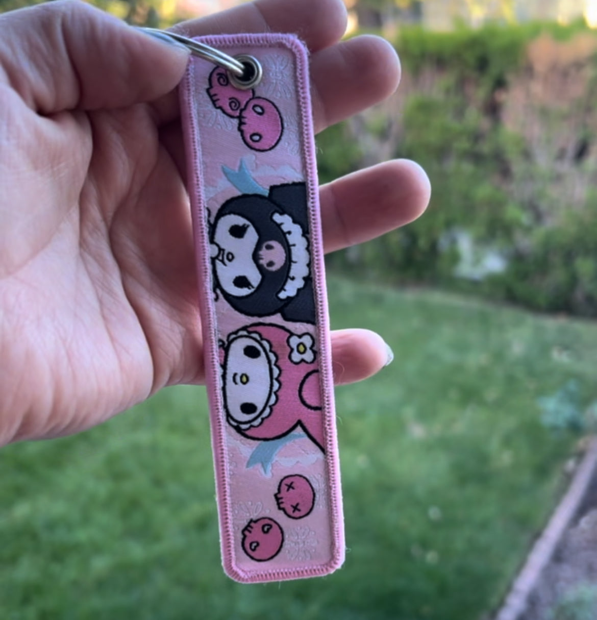 Hello kitty 1 Embroidery Keychain