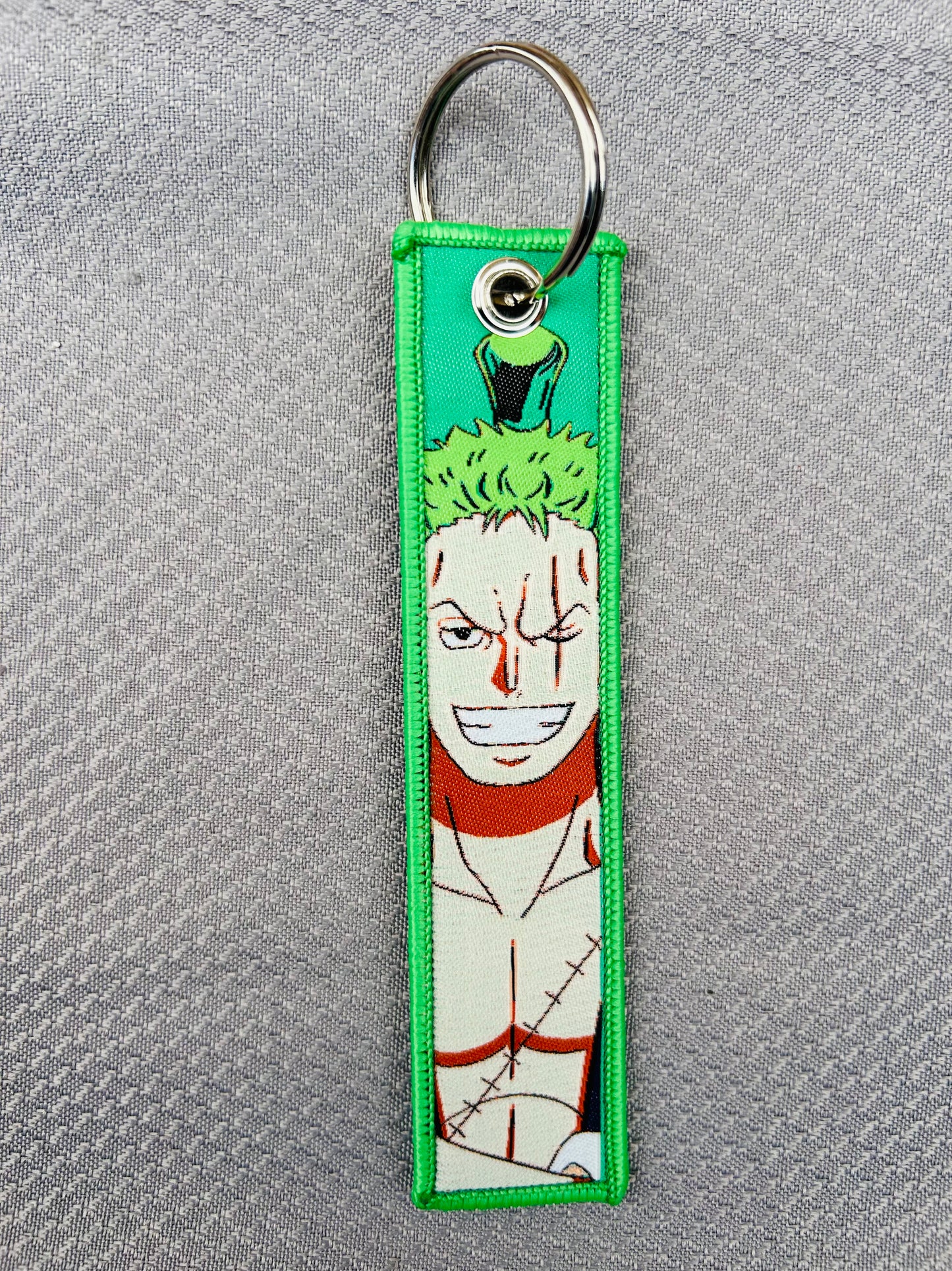 Straw Hat Pirate-Inspired Keychain