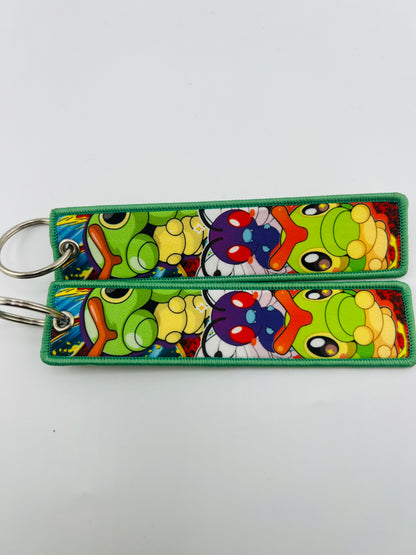 Pokemon Embroidery Keychains - Iconic Collection