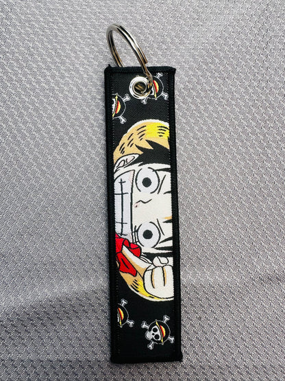 Straw Hat Pirate-Inspired Keychain