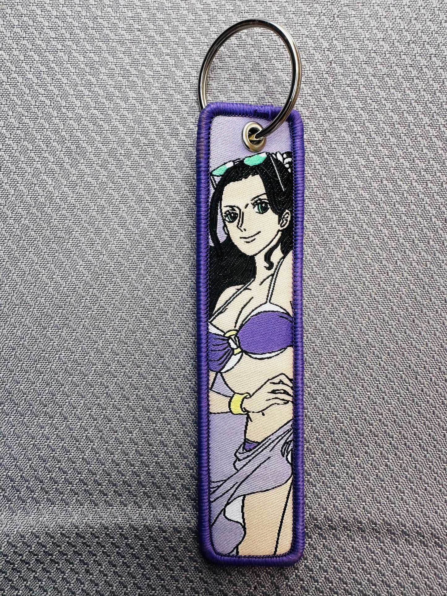 Straw Hat Pirate-Inspired Keychain