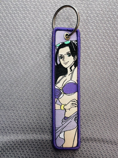 Straw Hat Pirate-Inspired Keychain