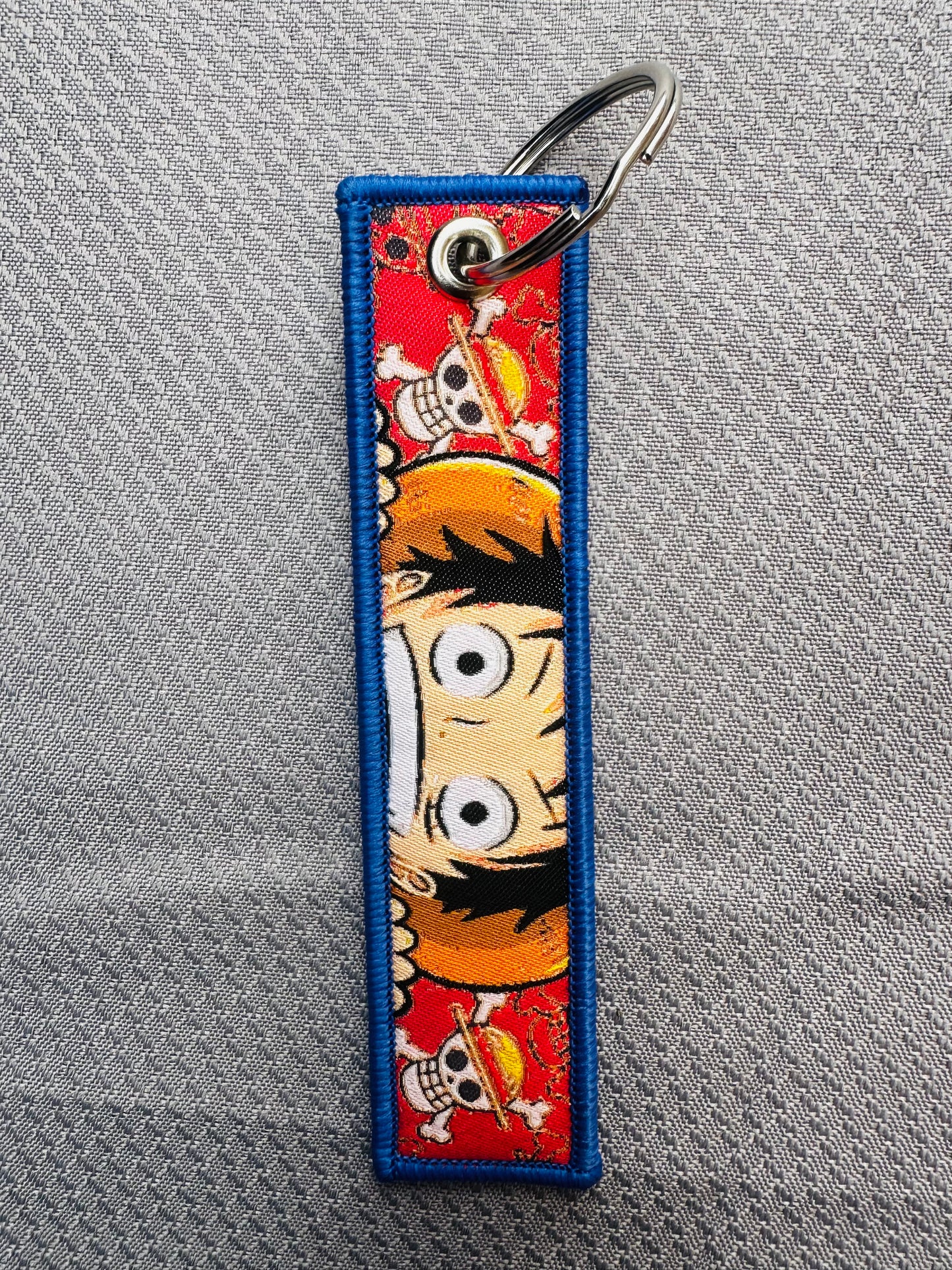 Straw Hat Pirate-Inspired Keychain