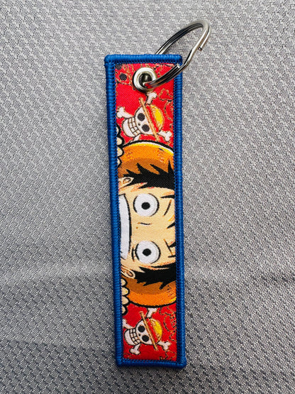 Straw Hat Pirate-Inspired Keychain