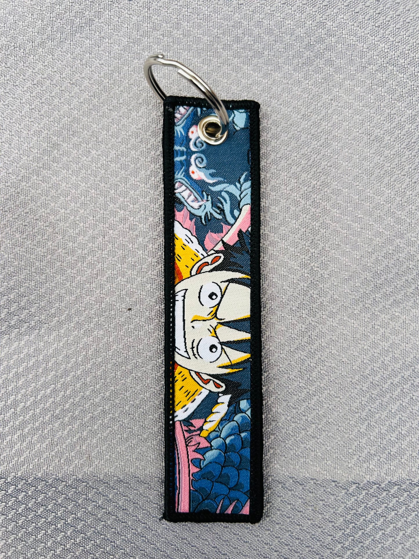 Straw Hat Pirate-Inspired Keychain