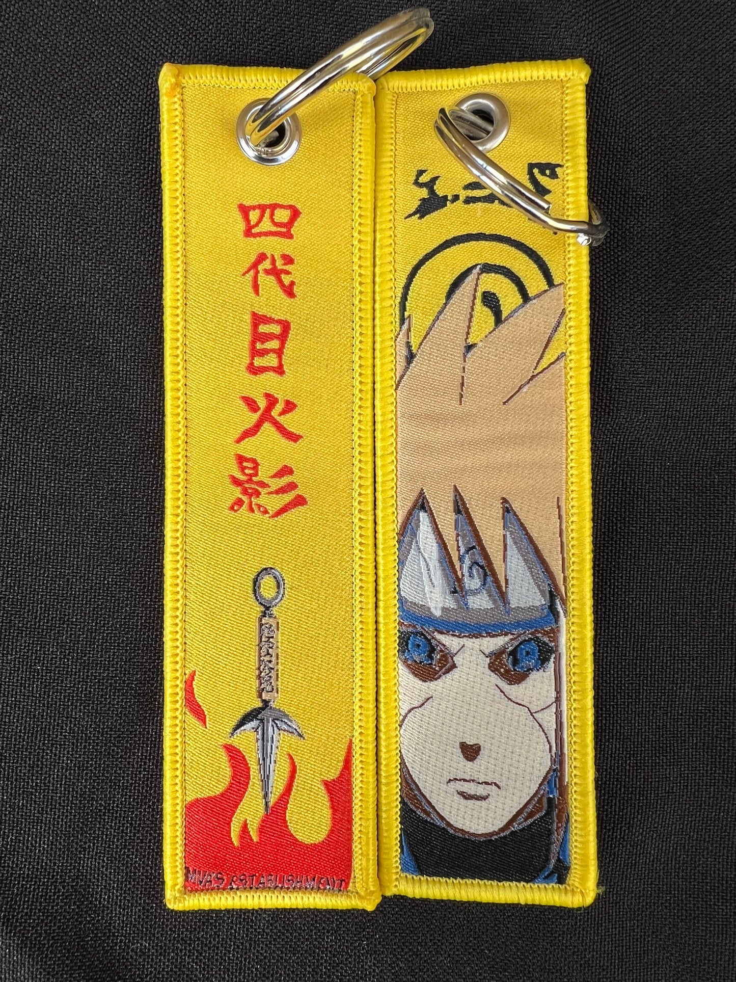 Naruto-Anime Embroidery Keychain