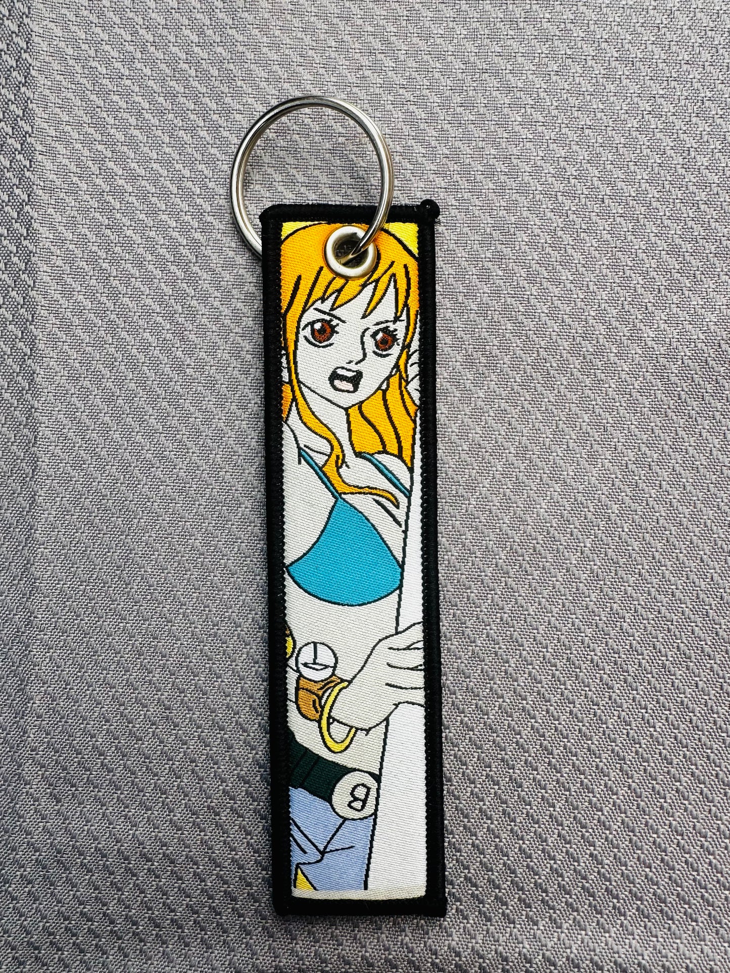Straw Hat Pirate-Inspired Keychain