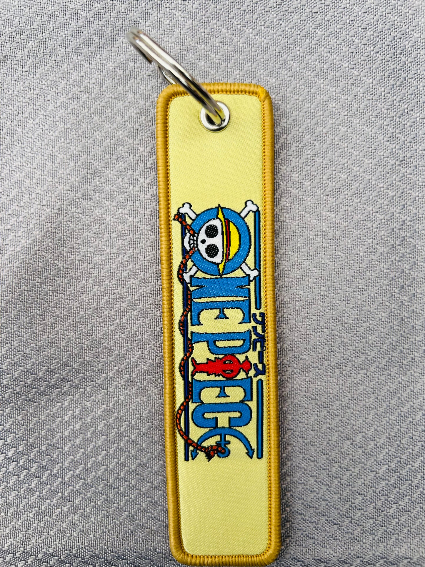 Straw Hat Pirate-Inspired Keychain