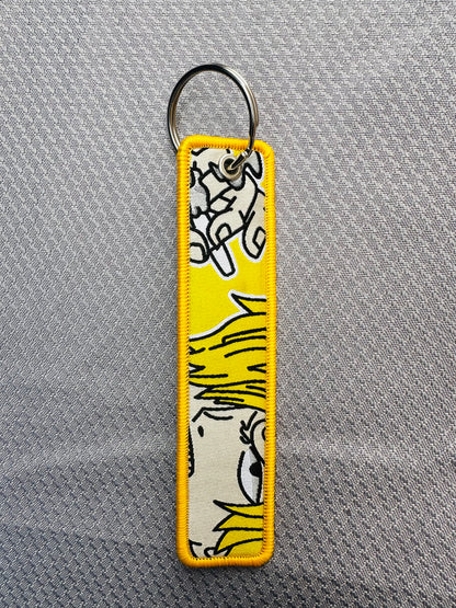 Straw Hat Pirate-Inspired Keychain