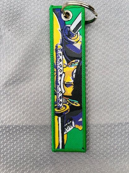 Straw Hat Pirate-Inspired Keychain