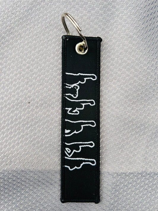 Straw Hat Pirate-Inspired Keychain