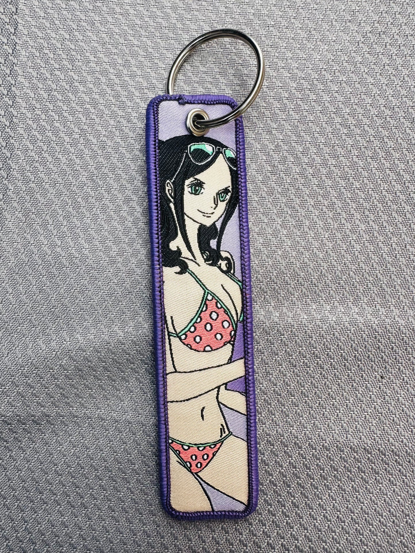 Straw Hat Pirate-Inspired Keychain