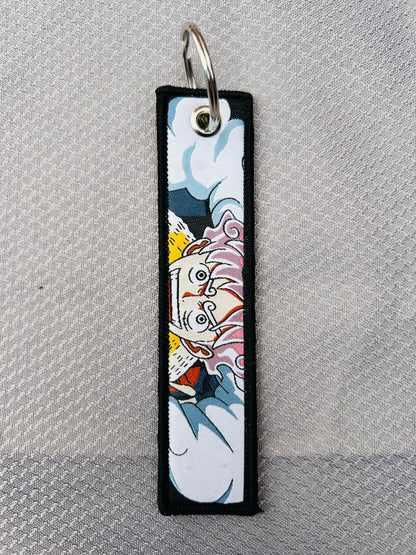 Straw Hat Pirate-Inspired Keychain