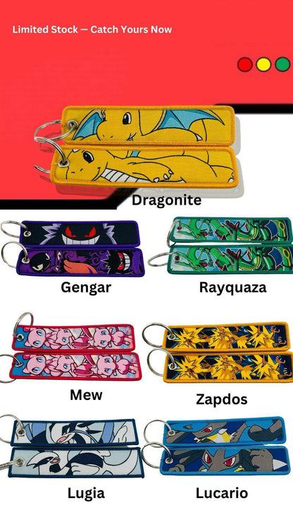 Embroidery Keychains - Legendary & Fan Favorites