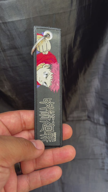 Jujutsu Kaisen 7 Embroidery Keychain